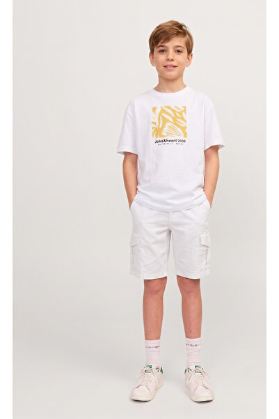 rois Children's Cargo White Shorts