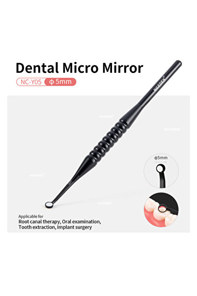Choice3 مرآة فم طبية دقيقة RX-Y05-5mm مقاس 2 مم/3 مم/5 مم، عاكسة مضادة للضباب...