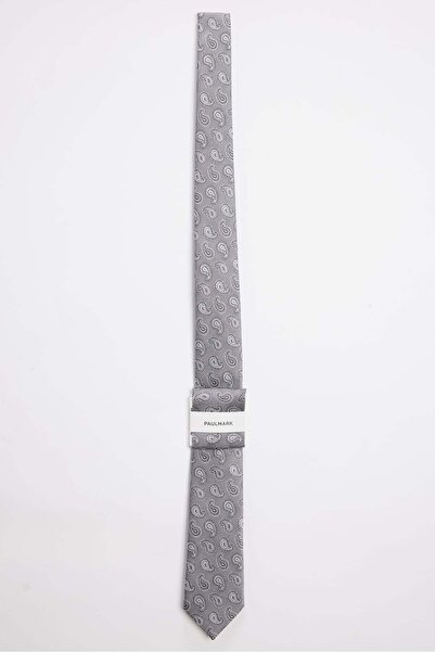 PAULMARK ربطة عنق منقوشة للرجال MA26042