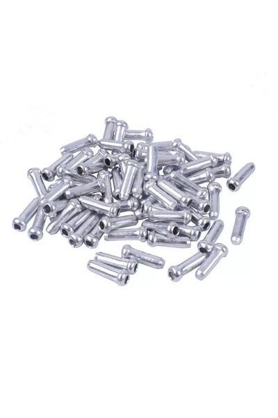 Choice 50pcs Silver 50Pcs Aluminum Bike Bicycle Brake Shifter Inner Cable Tip...