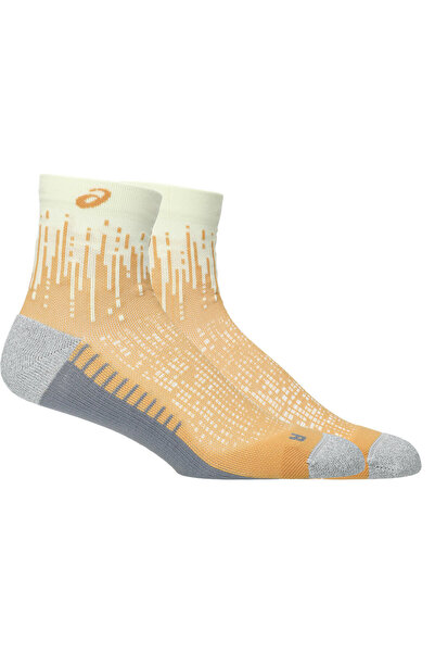 Asics RUN SOCK QUARTER Unisex Mineral Beige/Mineral Beige Koşu Çorabı 3013A98...