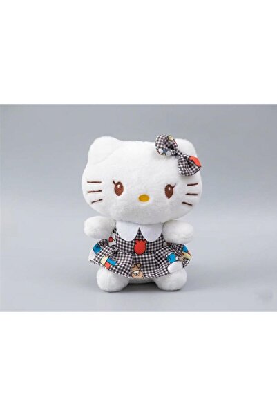 AlKhasakiyaBags Hello Kitty Doll with Black and White Plaid Dress