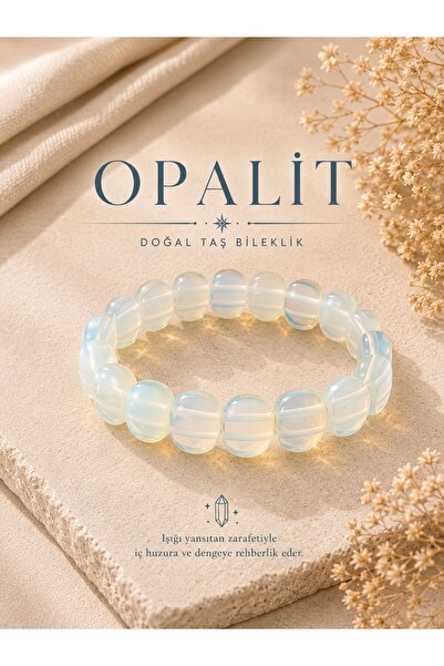 SiyahiDoğaltaş Opalite Natural Stone Bracelet