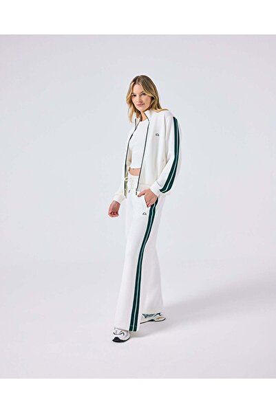 Ellesse 6Sf1001-Of Women's Zippered Sweatshirt - Off-White