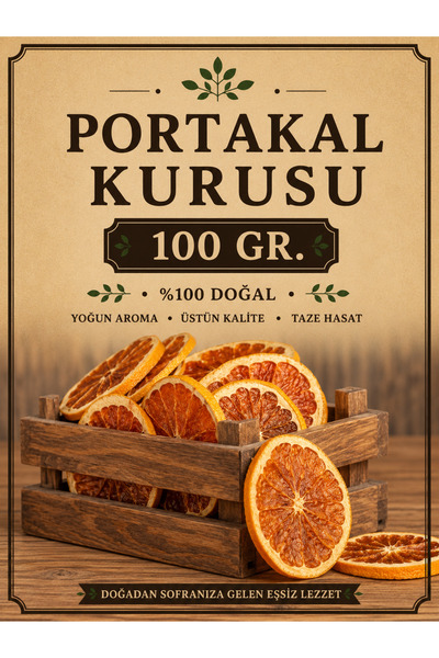 Bayguru Dried Orange 100Gr – Natural Dried Orange Slices