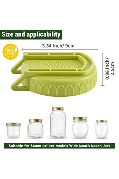 Choice 1pc New With Stand Sprouting Lids Plastic Easy Seed Germination Sprout...
