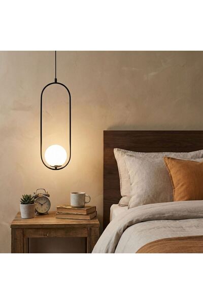 FARİKA Candelabru Negru / Alb 837