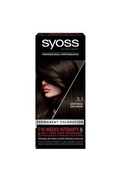 Syoss SHORT LIFE - Vopsea de Par Permanenta - Colorare Permanentă de Calitate...