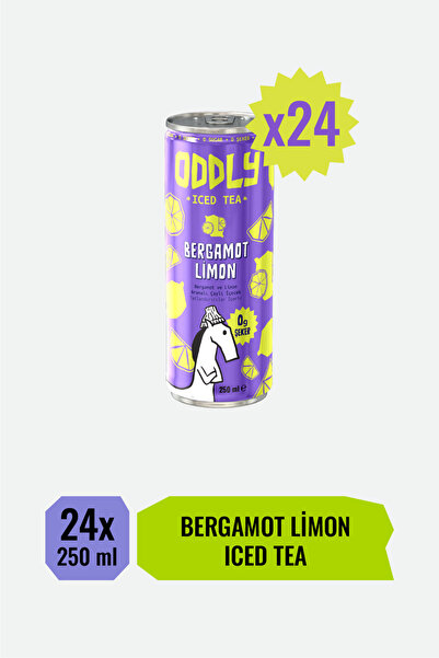 ODDLY Yeni Bergamot & Limon Ice Tea 250 Ml 24lü