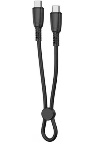 Xo NB-Q248B Σειρά Suluo Φορητό Καλώδιο Σιλικόνης Type-C σε Type-C 60W Μήκος=2...