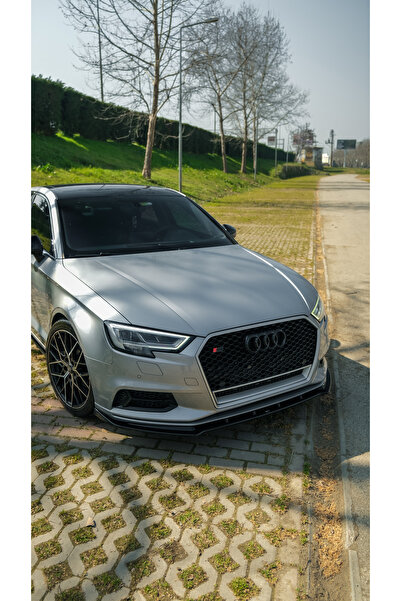 TMZ Garage Audi A3 8V Sedan 2016-2020 Komple Body Kit Seti | Ön Lip + Yan Mar...