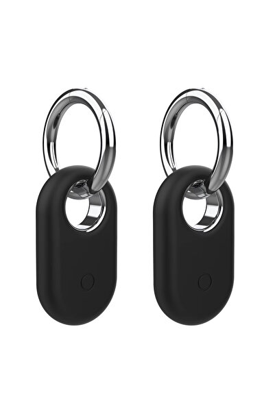Choice For SmartTag 2 2PCS Black For SmartTag 2 Silicone Protective Case, Key...