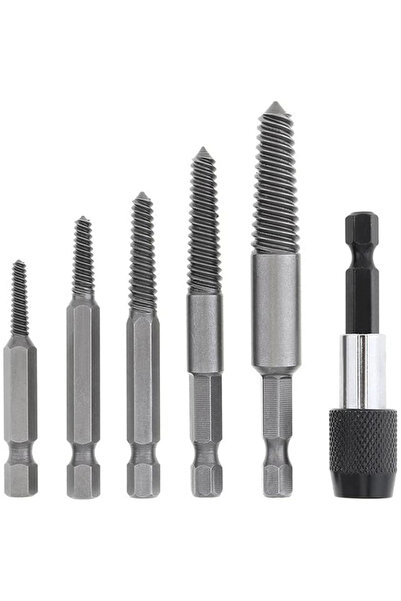Choice1 6pcs 5/6 Pcs,Broken Bolt,Damaged Screw,Easy Out Screw Bolt Extractor ...