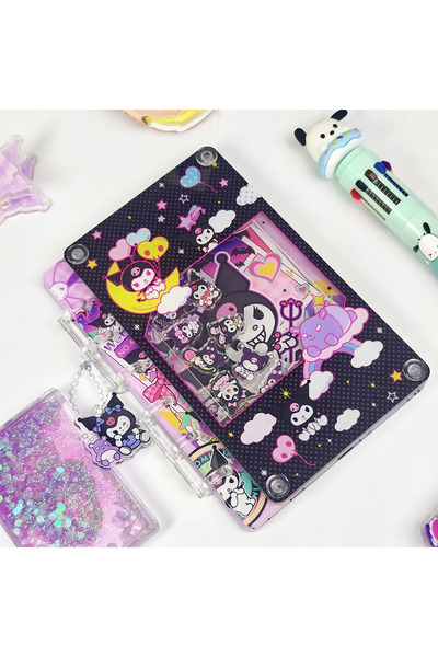 Choice11 A7 Style 9 Sanrio Acrylic Notebook With Detachable Cartoon Diy Anime...