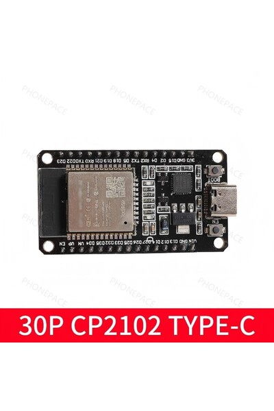 Choice لوحة تطوير ESP32 نوع C 30PIN مع واي فاي وبلوتوث، ثنائية النواة، منخفضة...