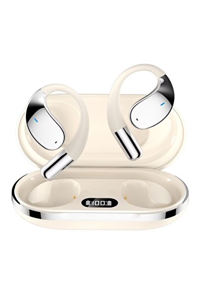 Choice Q39 White AI Smart Translation Headphones Sports Bluetooth Wireless No...