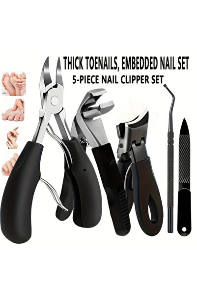 Choice 5pcs 1-5pcs Heavy-Duty Manicure Pedicure Nail Tools Ingrown Toenail Th...