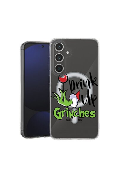 bestcase Husă pentru Samsung Galaxy A56 cu Design Grinches - Drink Up, Mag An...