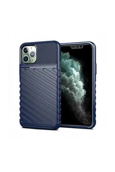 OEM Θήκη Κινητού Thunder Case Flexible Tough Rugged Apple iPhone 11 Pro Μπλέ