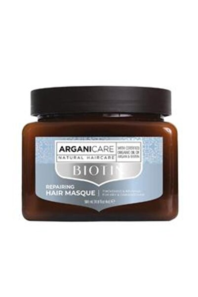 Arganicare Masca Reparatoare cu Biotina pentru Par Uscat si Deteriorat - Repa...