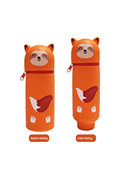 Choice8 10 Cute Animal Pencil Case, 2-in-1 Pencil Bag with Zipper Pen Holder,...