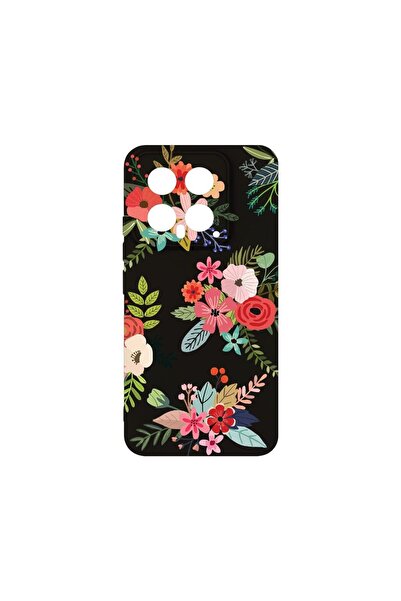 bestcase Husa BestCase¬Æ Premium Silicon, Compatibila Cu Xiaomi 14, Flowers, ...