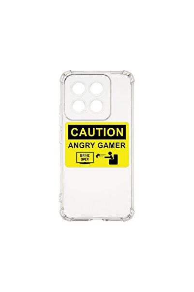 bestcase Husa pentru Xiaomi 14T Pro, BestCase¬Æ Anti Shock 1.5MM, Angry Gamer...
