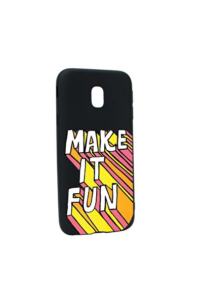 bestcase Προστατευτική θήκη με μήνυμα  "Make It Fun ", για Samsung Galaxy J7 ...