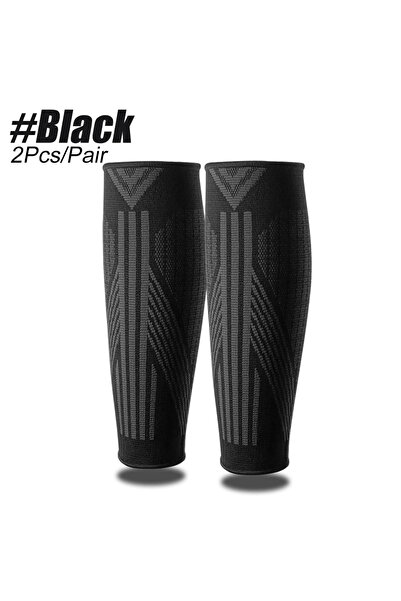 choice2 L Black 1 Pair Calf Compression Sleeves Men Women - Footless Compress...