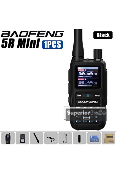 Choice12 BAOFENG 1PCS Black 1/2/4PCS Baofeng UV-5R Mini Two Way Radio Bluetoo...