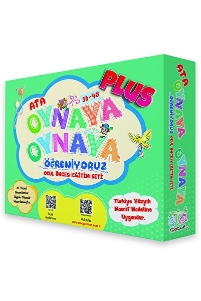Ata Yayıncılık Oynaya Oynaya Öğreniyoruz Plus Eğitim Seti