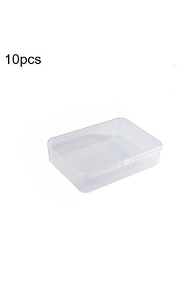 Choice Transparent-10pcs 10pcs Transparent Plastic Boxes Playing Cards Contai...