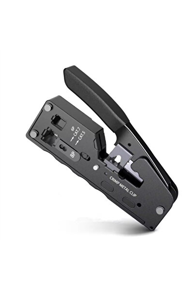 Choice black AOKIN Electrician Crimper CAT7 Crimping Tool for Pass Through RJ...