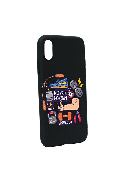 bestcase Husa Silicon Compatibila Cu Xiaomi Redmi 9A, Workout - No Pain No Ga...