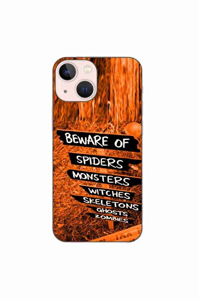 OEM Husa compatibila cu Apple iPhone 13 Mini Silicon Gel Tpu Model Halloween ...