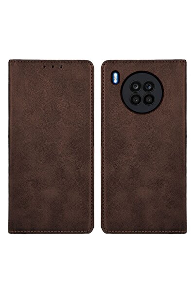 Sonique Θήκη Πορτοφόλι Vintage Magnet Wallet Honor 50 Lite / Nova 8i Καφέ