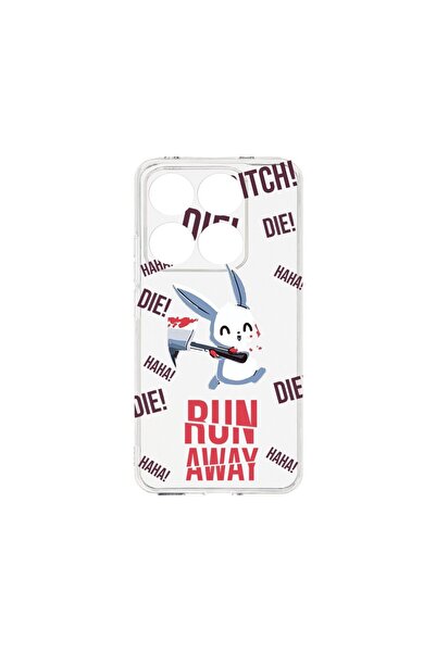 bestcase Husa pentru Xiaomi 14T, BestCase¬Æ Clear Silicon 2MM, Run away!, Ant...