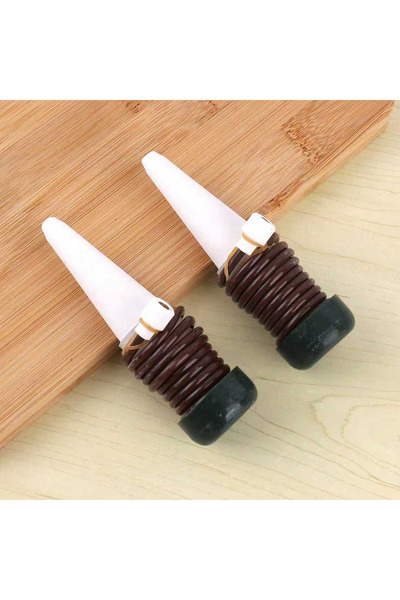 Choice Pack of 2 - Green 2PCS Set Watering Spikes Ceramic Drip Irrigation Dev...