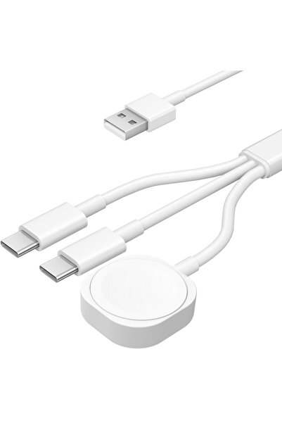 Choice VIKEFON A 3 in 1 Magnetic Watch Charger Phone Charging Cable for iWatc...