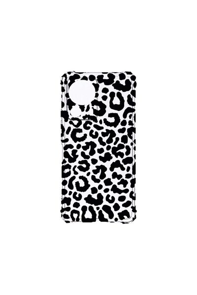 bestcase Противоударен калъф 1.5ММ, съвместим с Xiaomi 13 Lite, Леопардов диз...