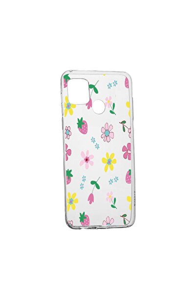 bestcase Husa Silicon, Compatibila Cu Xiaomi Poco C40 / Redmi 10C, Flowers, r...