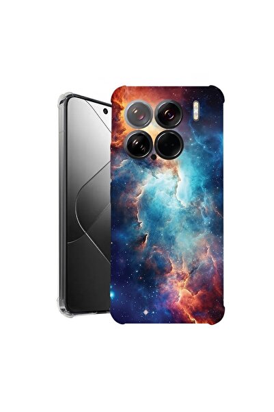 bestcase Калъф за Xiaomi 15, Удароустойчив 1.5ММ, Галактики, Защита на камера...