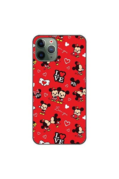 OEM Husa compatibila cu Apple iPhone 11 Pro Max Silicon Gel Tpu Model Mickey ...