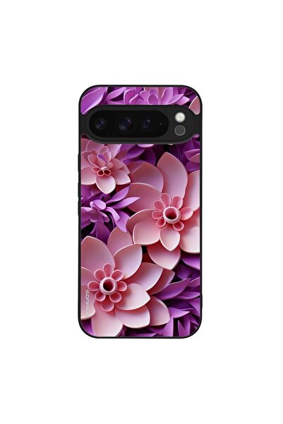 Sonique Θήκη 3D Flower Series για Google Pixel 9 Pro XL 5G Ροζ