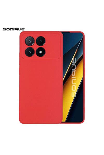Sonique Θήκη Σιλικόνης My Colors Xiaomi Poco X6 Pro 5G Κόκκινο