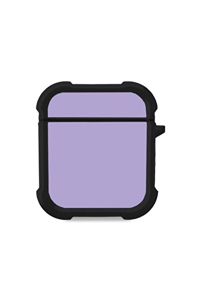 Sonique Θήκη Σιλικόνης ColorBloc Series για AirPods 1/2 Βιολετί