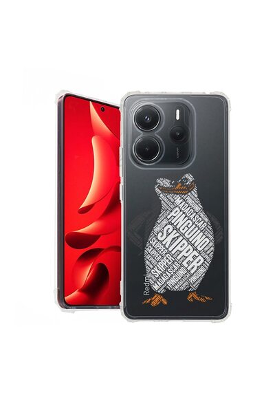 bestcase Husă pentru Xiaomi Redmi Note 14 4G, Antișoc 1.5MM, Calligraphy Skip...