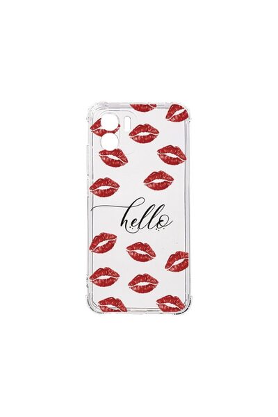 bestcase Αντικραδασμική Θήκη 1.5MM, Συμβατή με Xiaomi Redmi A2, Hello Kisses,...