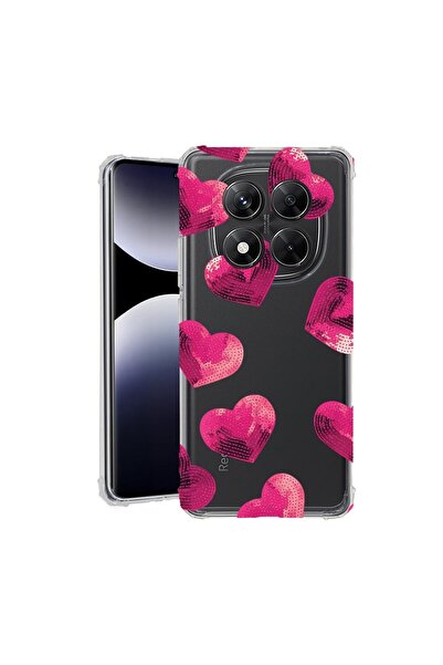 bestcase ¬Æ Husa pentru Xiaomi Redmi Note 14 Pro 5G, Anti Shock 1.5MM, Heart ...