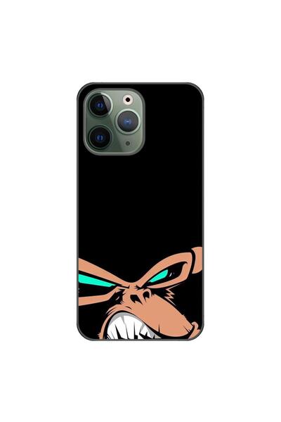 OEM Husa compatibila cu Apple iPhone 11 Pro Silicon Gel Tpu Model Angry Monkey